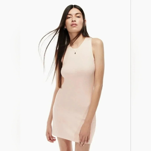 Aritzia Wilfred Free Dunes Sleeveless Casual Mini Tank Dress Size 2XL. - Picture 2 of 16